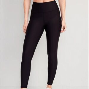 Black High-Rise Leggings